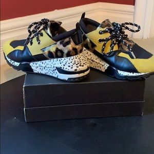 Steve Madden Cliff Animal Print Color Block 7